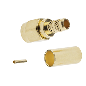 SMA Male Reverse Polarity Crimp Connector (RG174) (C174-M/RP)